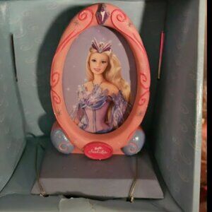 Rare Mattel Swan Lake Photo Picture Frame Stocking Holder Christmas NIB!